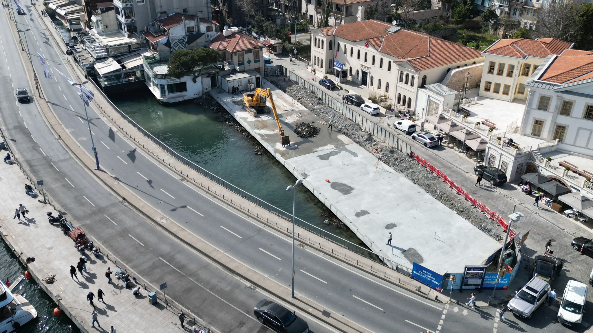 Arnavutköy Sosyal Tesisi Kıyı Yapıları Onarım ve Güçlendirme