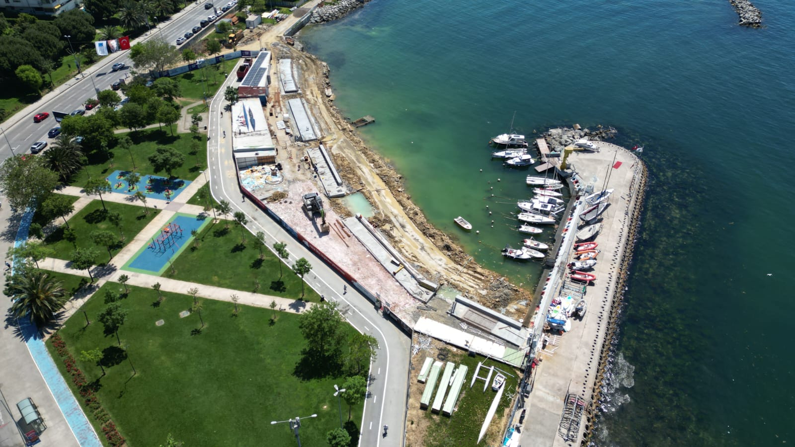 Kadıköy Marmara Yelken Kulübü Rıhtım Güçlendirme